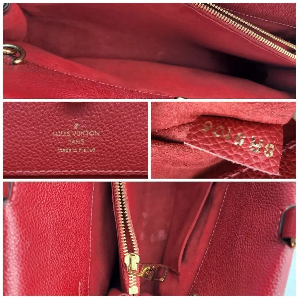 Louis Vuitton Venus Satchel in Cerise Monogram Canvas In Mint Condition